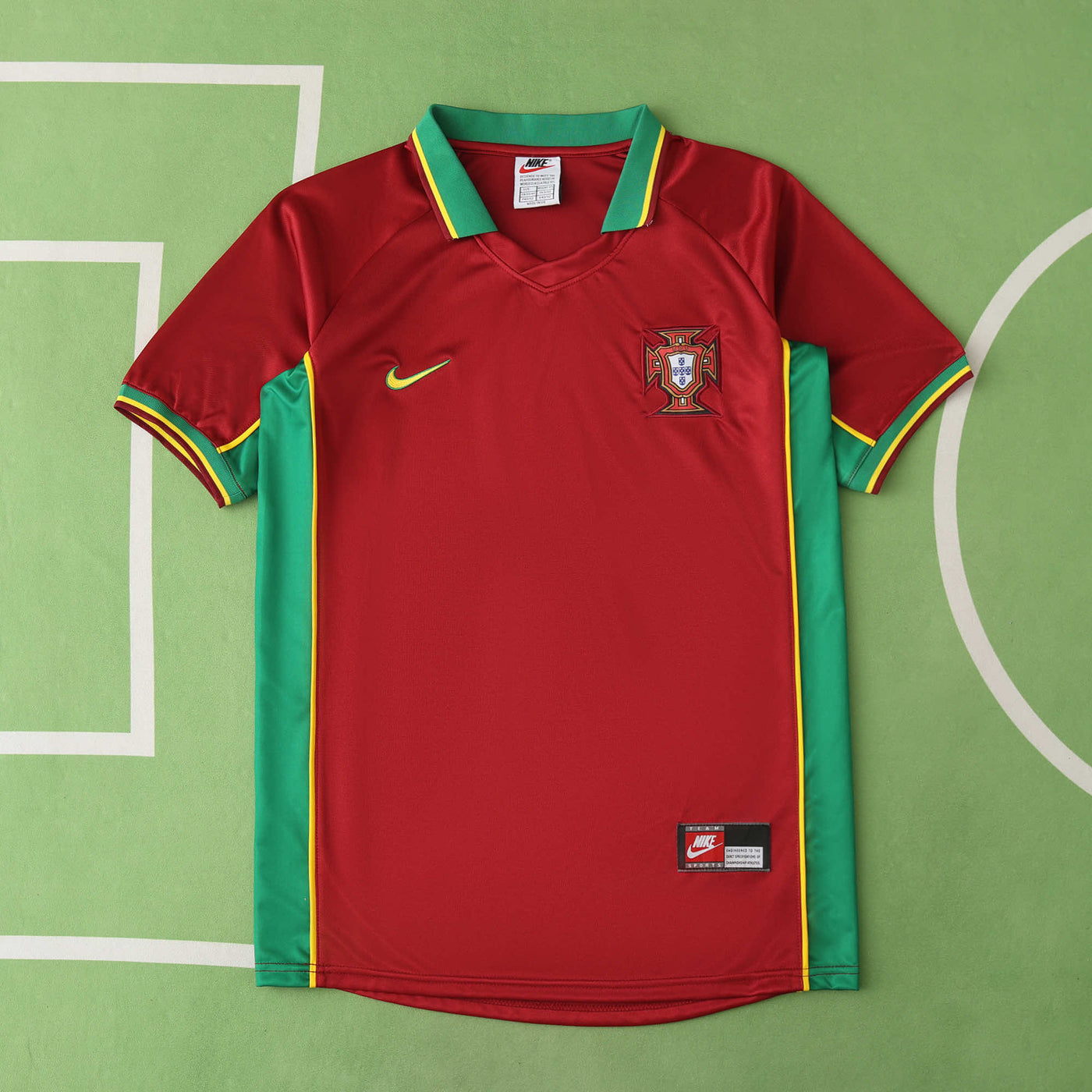 Portugal 1998 Retro Home Shirt