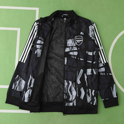 Arsenal Black Windbreaker