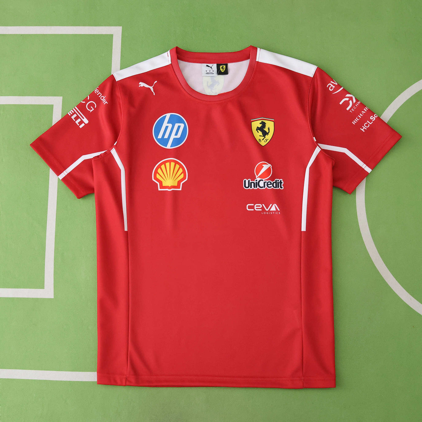 F1 Ferrari Red/White T-shirt