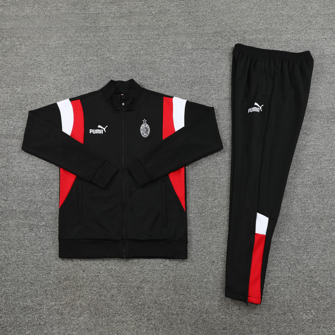 Milan Tracksuit 23-24 Black