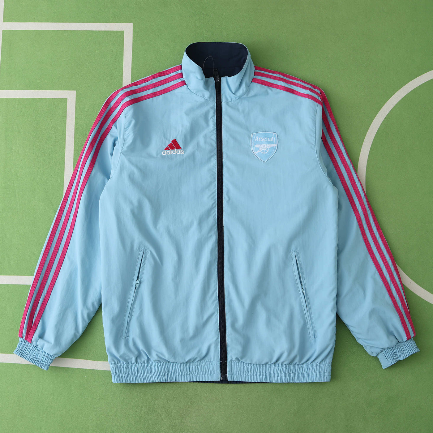 Arsenal Blue Reversable Windbreaker