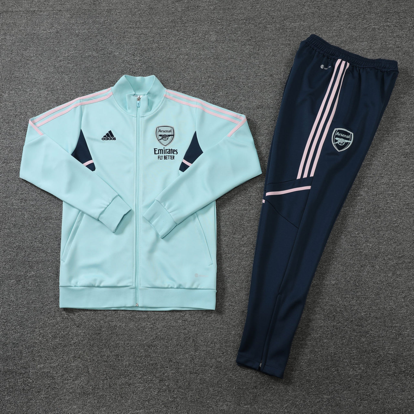 Arsenal Tracksuit 22-23 Blue Pink