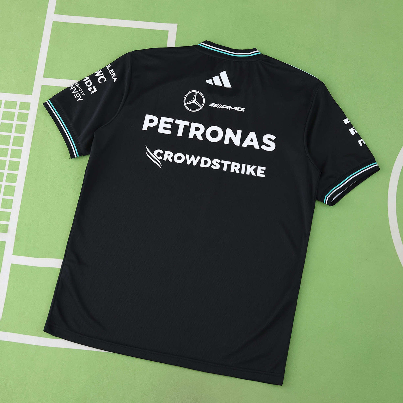 F1 Mercedes Black/White T-shirt