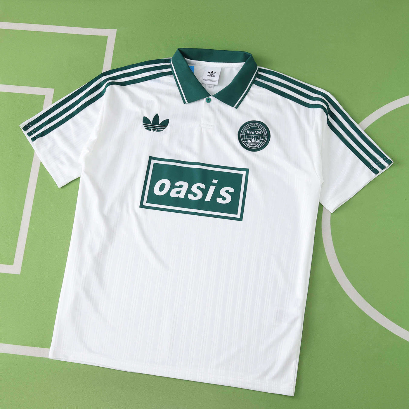 Oasis X Football (White/Green)