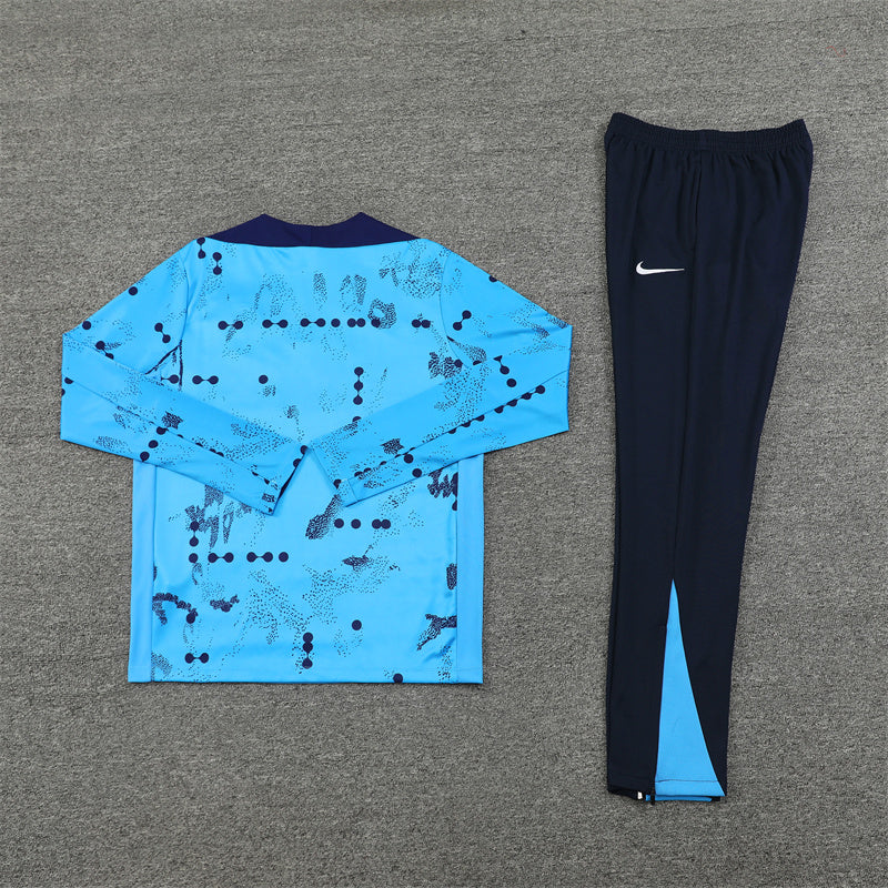 Chelsea 24/25 Blue Paint Splatter Tracksuit