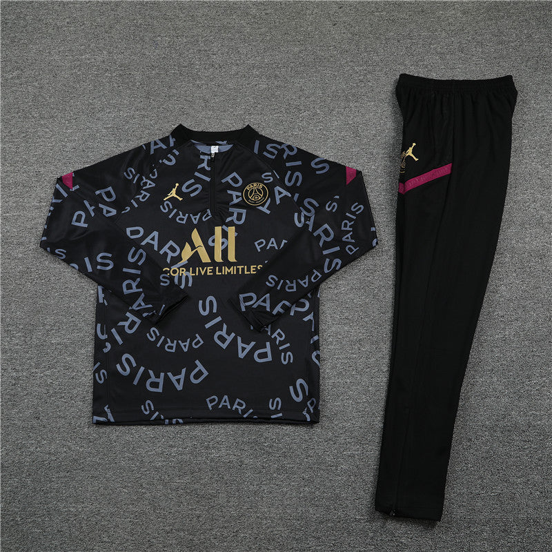 Paris Black - PSG Tracksuit