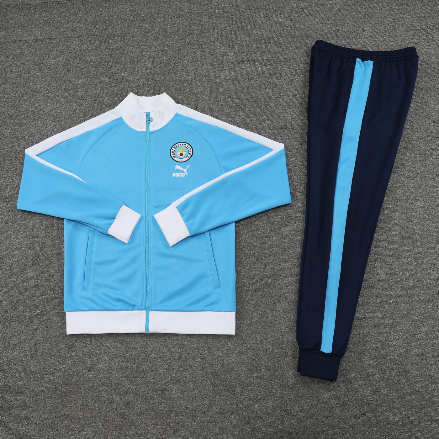 Manchester City Tracksuit 23-24 Blue