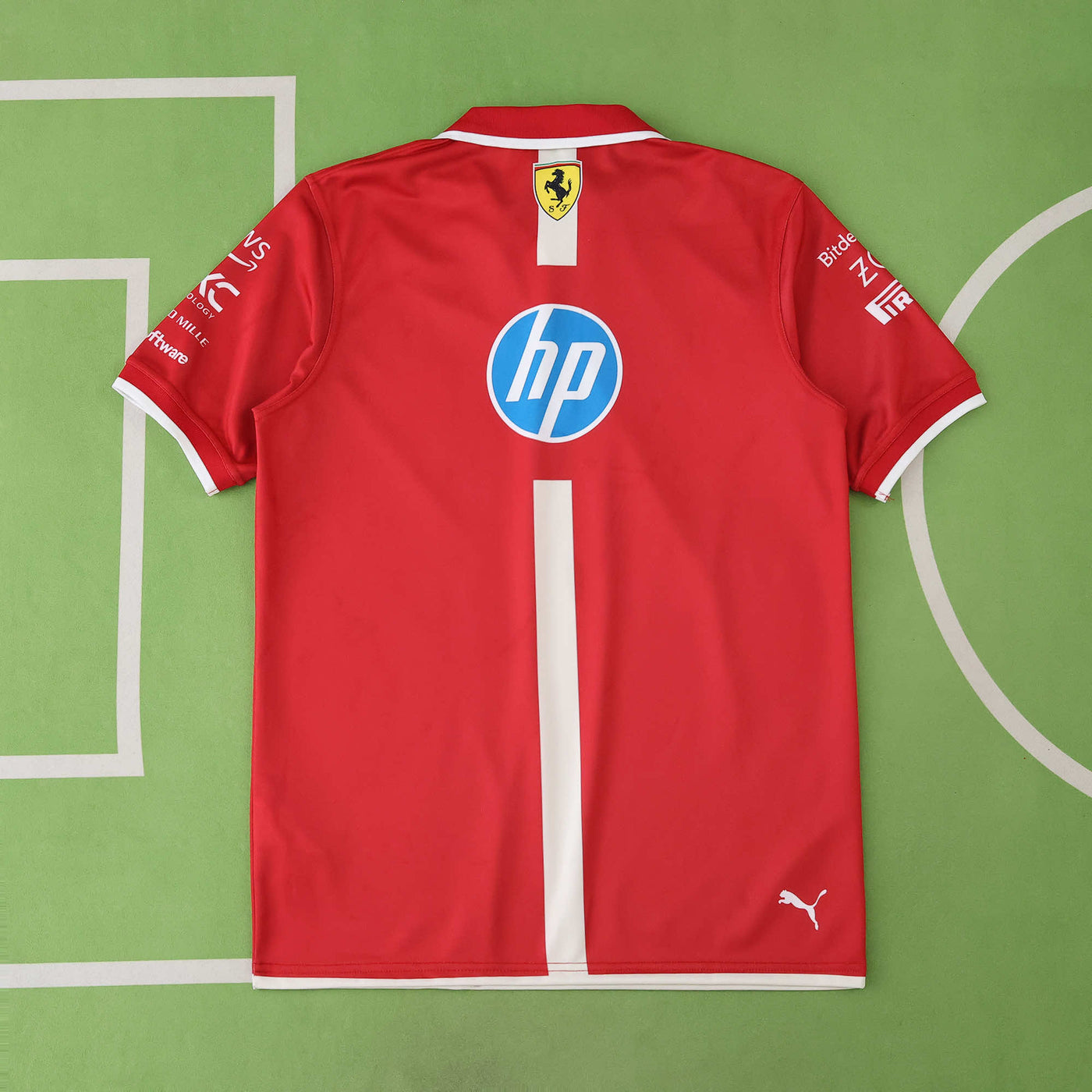 F1 Ferrari Red Polo