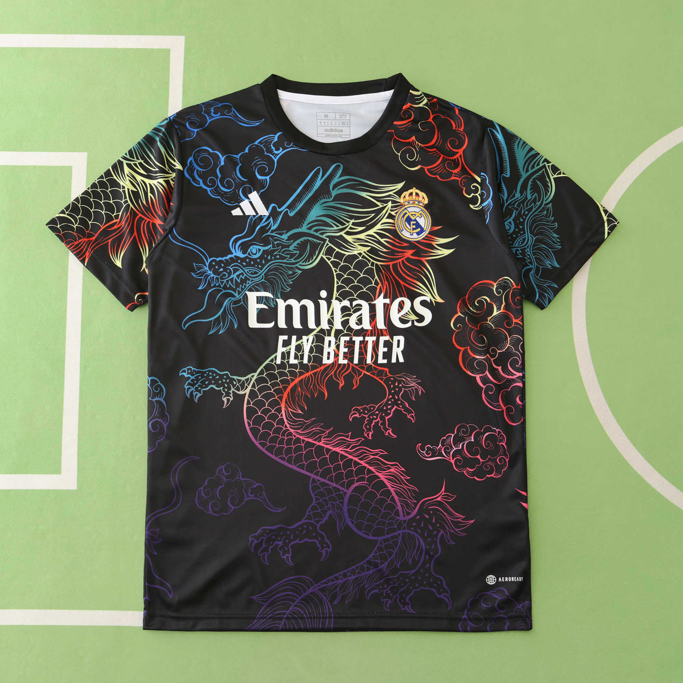T-shirt Real Madrid 2024 édition Dragon Rose