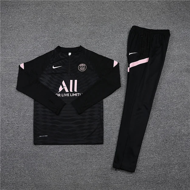 PSG Tracksuit 23-24 Black / Pink