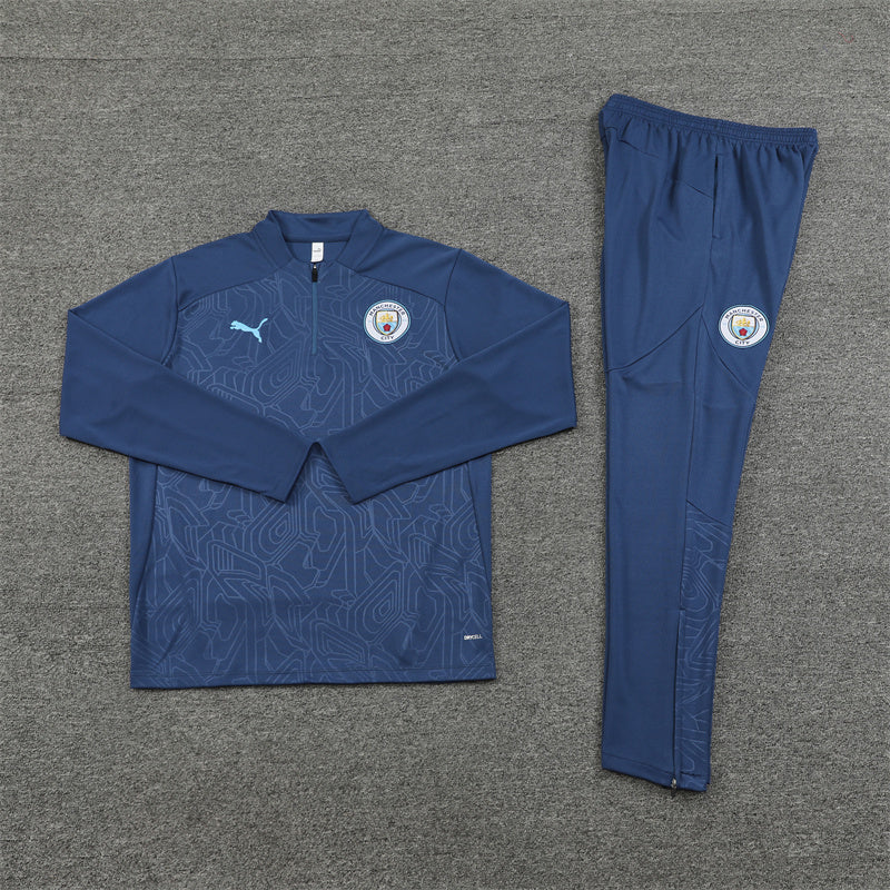 Manchester City Navy Blue Tracksuit