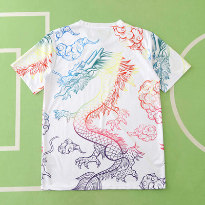 T-shirt Real Madrid 2024 édition Dragon Rose