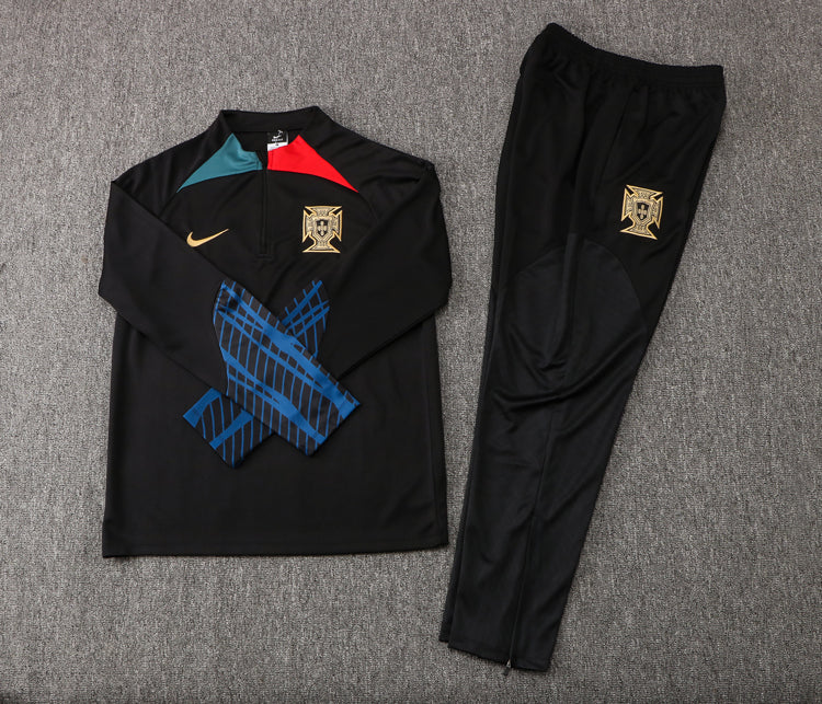 Portugal Tracksuit 22-23 Black