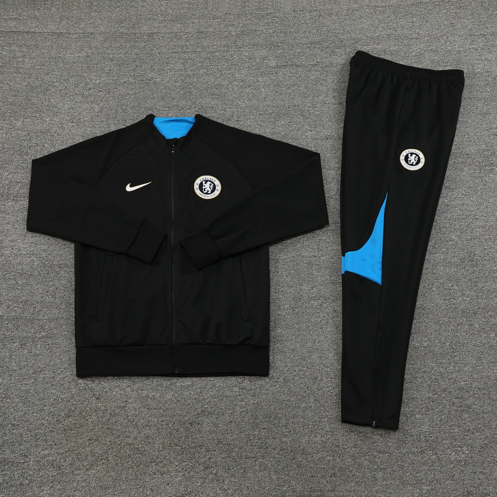 Chelsea Tracksuit 23-24 Navy Blue