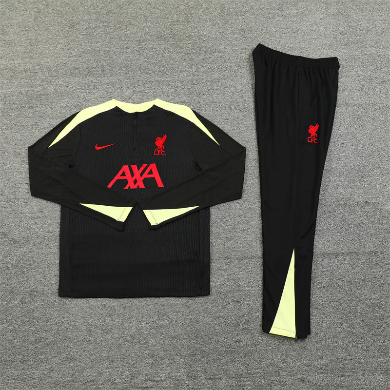Liverpool Tracksuit Black/Yellow