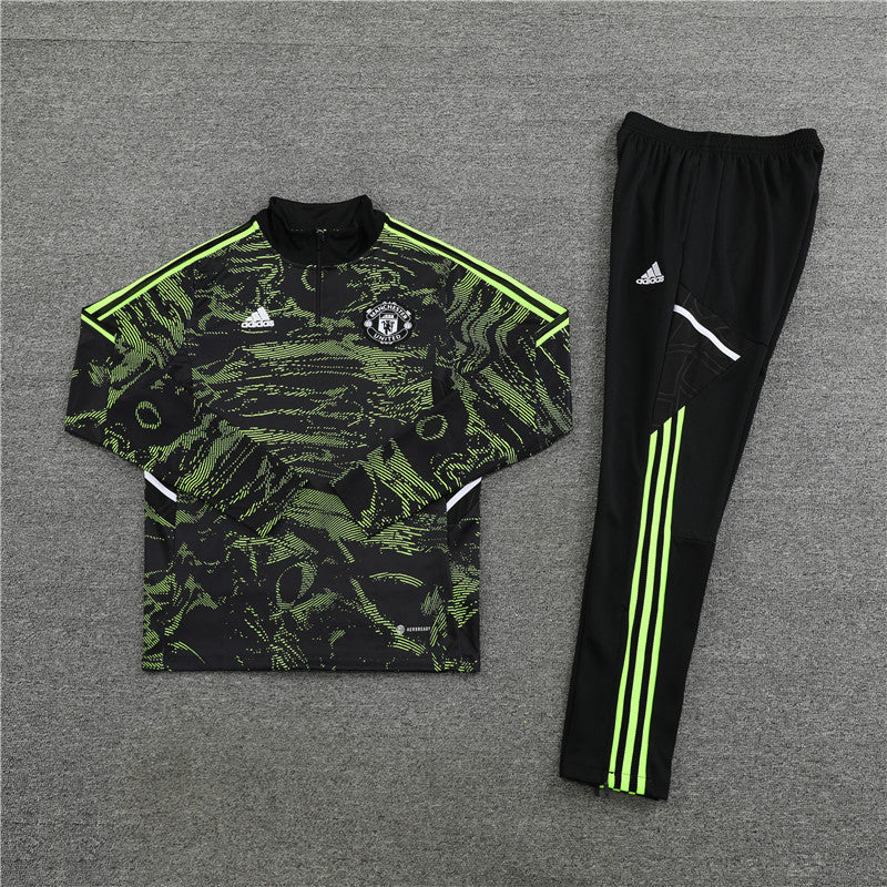 Manchester United 22-23 Green Flow Tracksuit