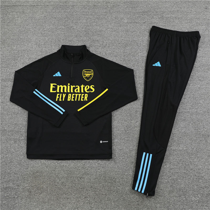 Arsenal Tracksuit 23-24 Black