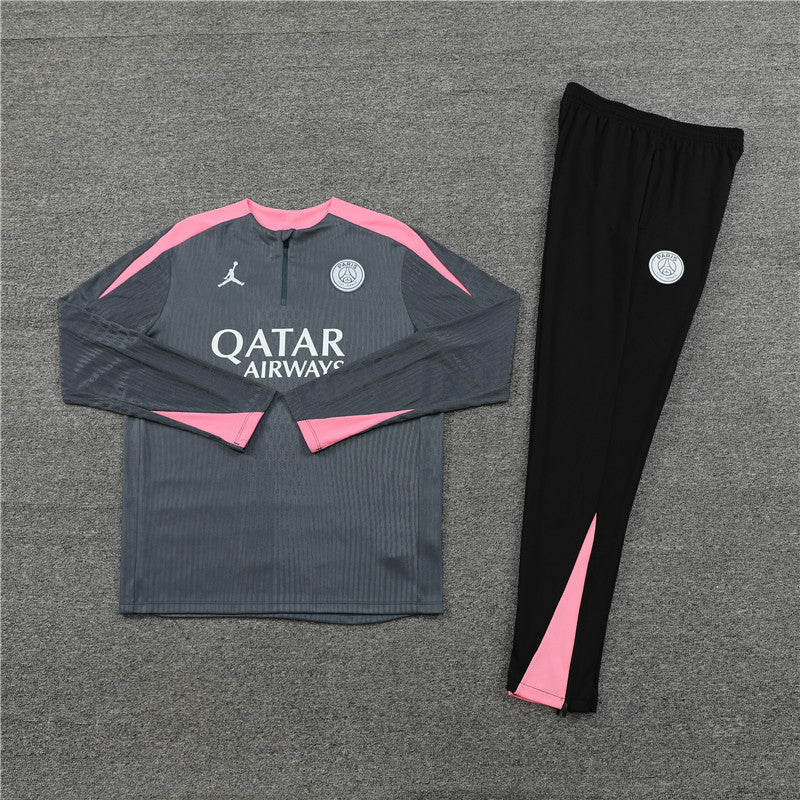 PSG tracksuit - Dark grey/Pink