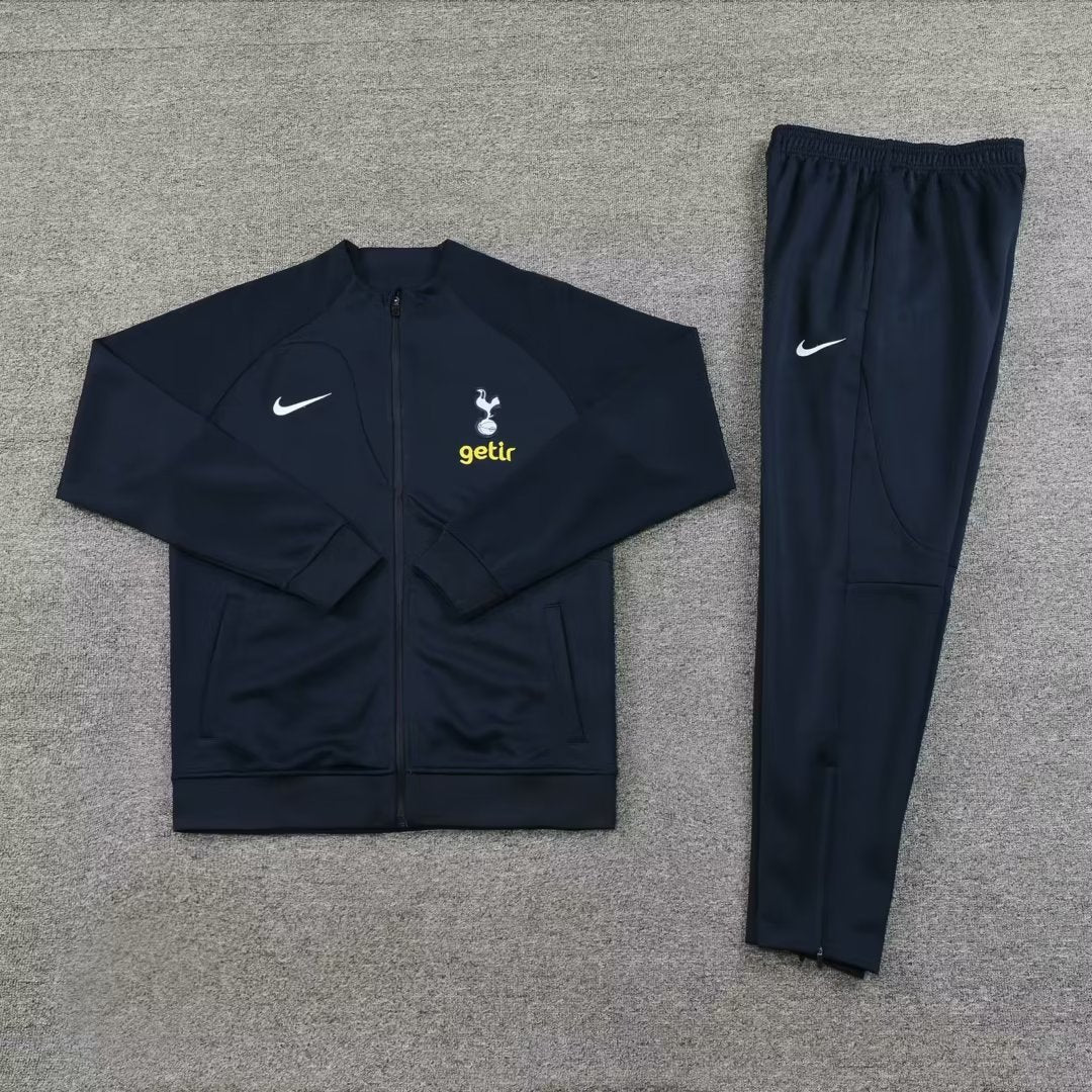 Tottenham Tracksuit 23-24 Black