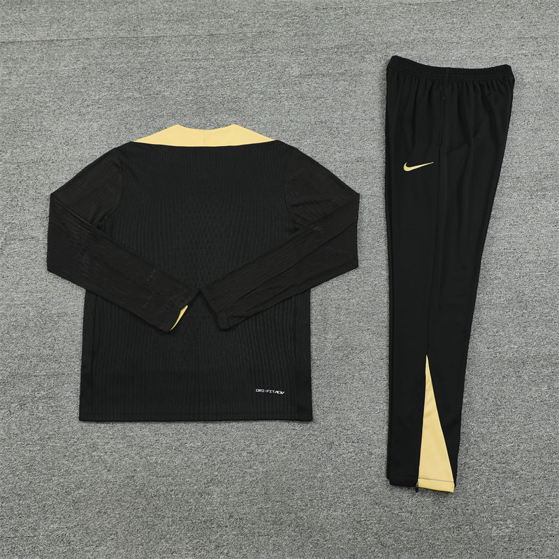 Barcelona Black/Yellow Tracksuit