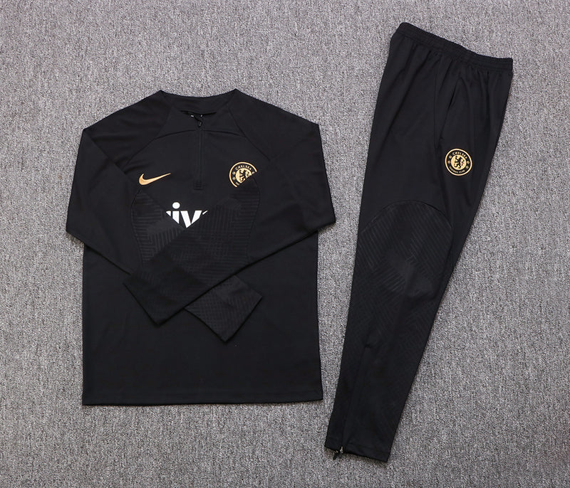 Chelsea Tracksuit 22-23 Black