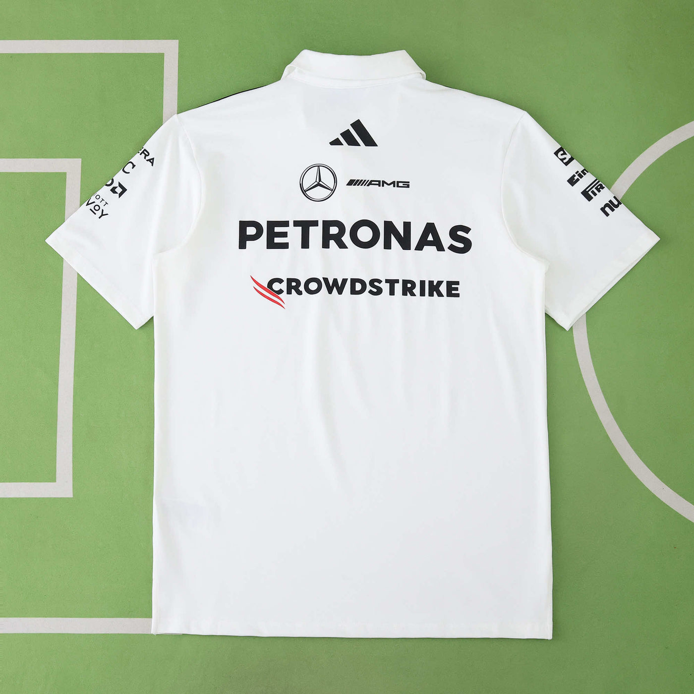 F1 Mercedes White Polo