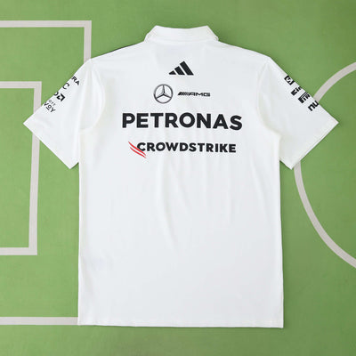 F1 Mercedes White Polo