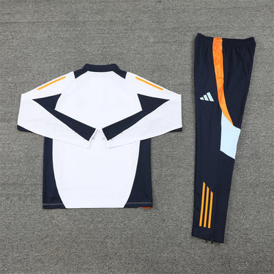 Real Madrid White/Blue Traacksuit