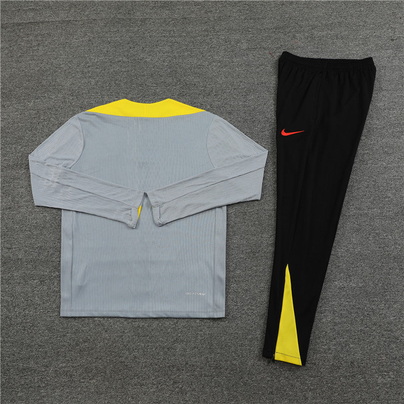 Liverpool Tracksuit Grey/Yellow
