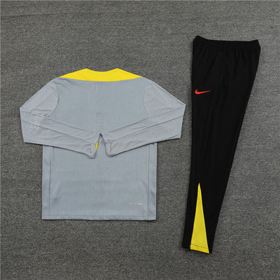 Liverpool Tracksuit Grey/Yellow