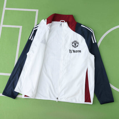 Manchester United 25/26 - White Windbreaker