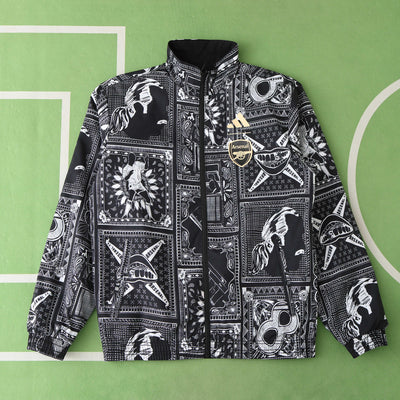 Arsenal Ian Wright Reversable Windbreaker