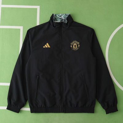 Manchester United Camo/Black Reversable Windbreaker