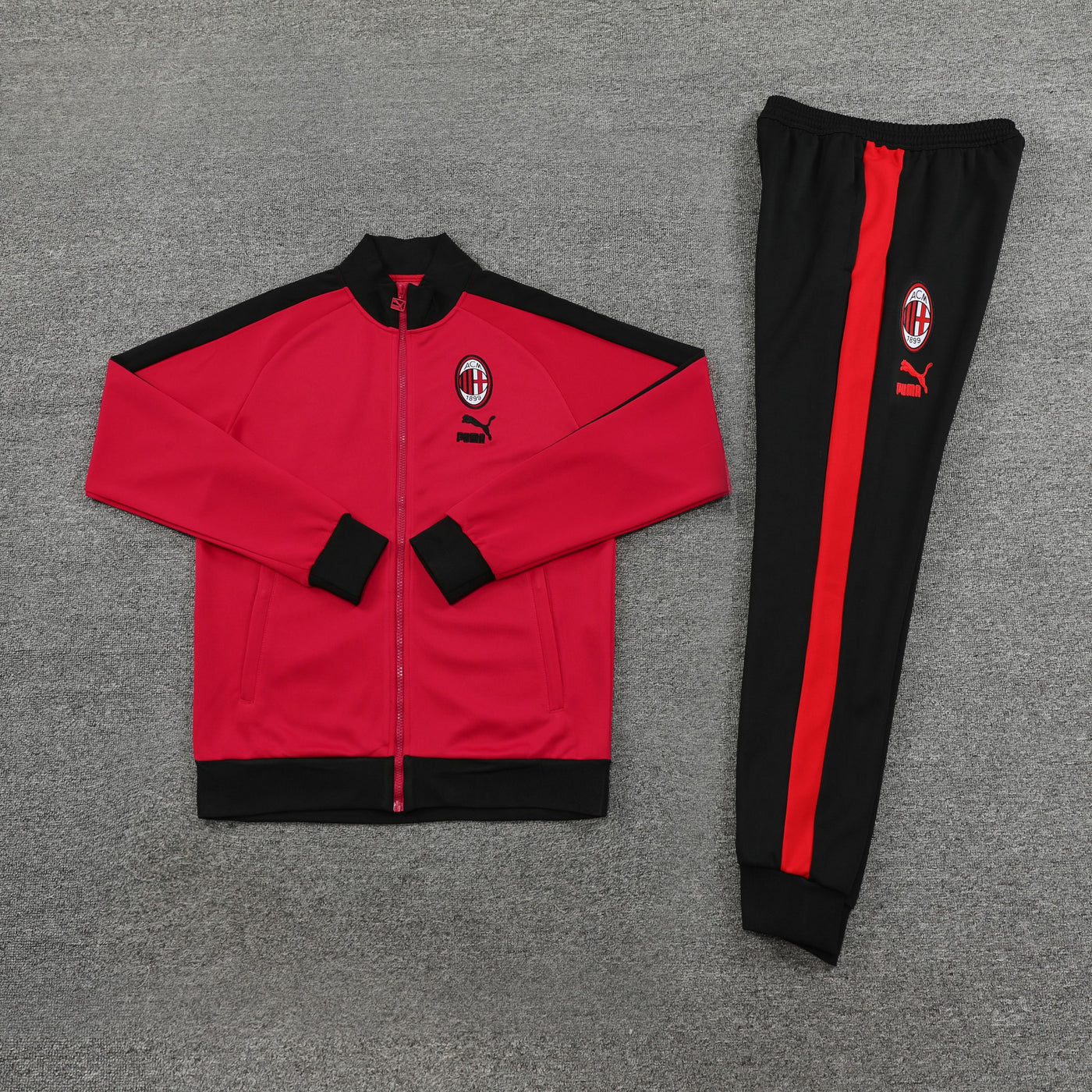 Milan Tracksuit 23-24 Red