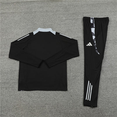 Manchester United Black/Grey Tracksuit