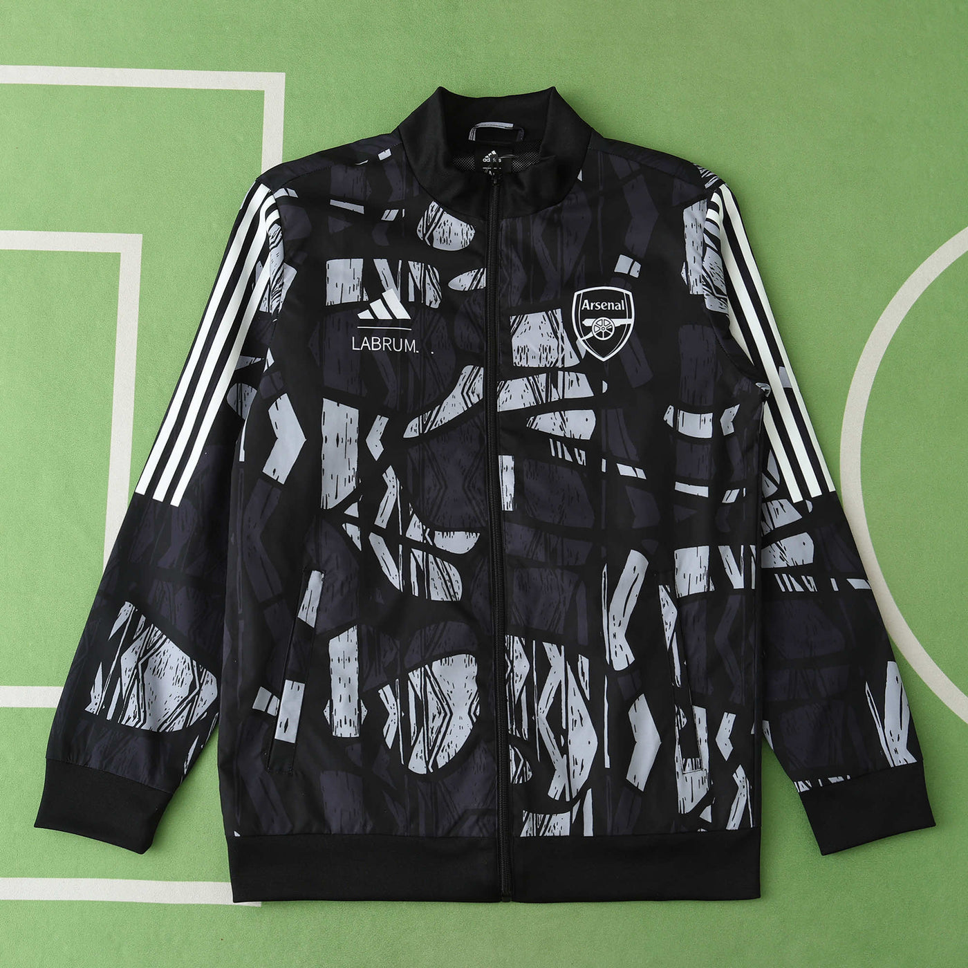 Arsenal Black Windbreaker