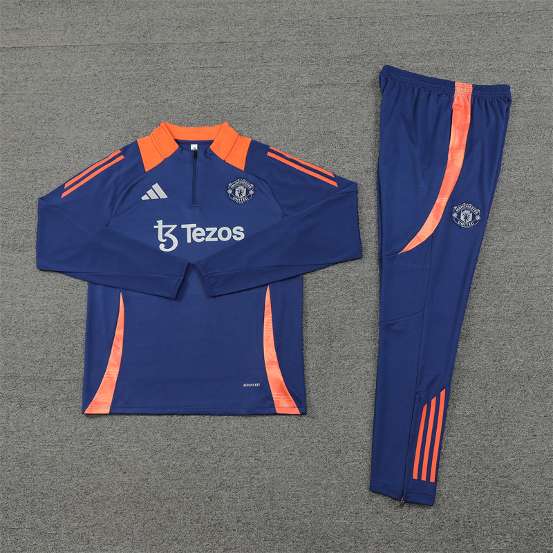 Manchester United Blue/Orange Tracksuit