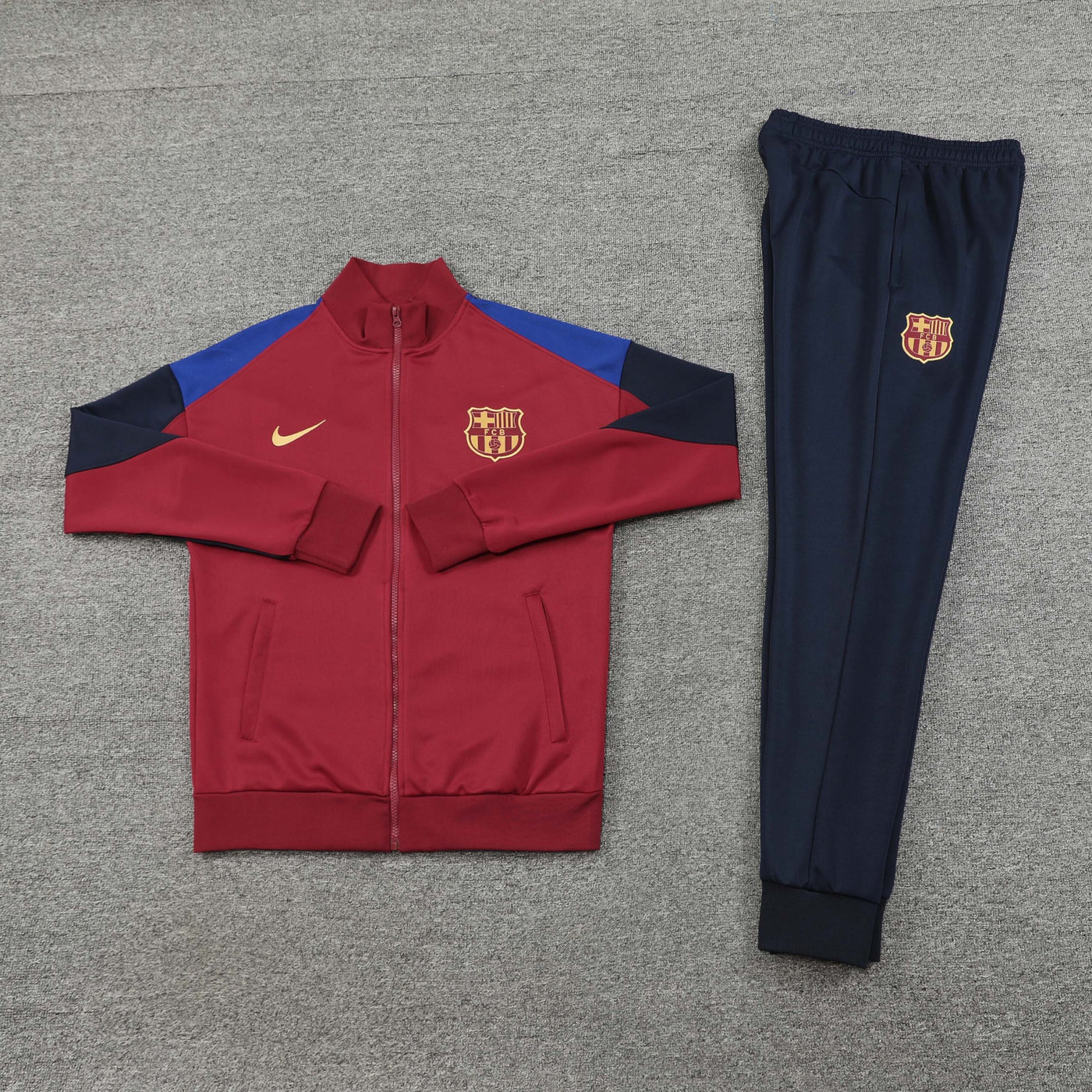 Barcelona 24-25 Dark Red Tracksuit