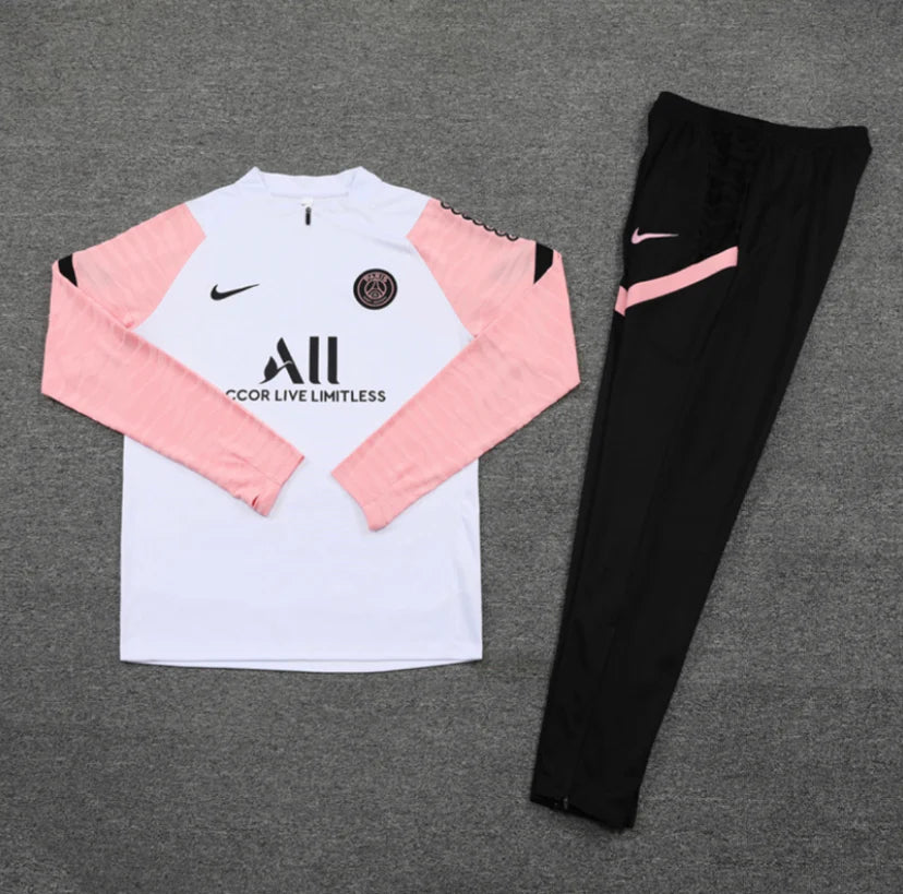 Pink / White - PSG Tracksuit