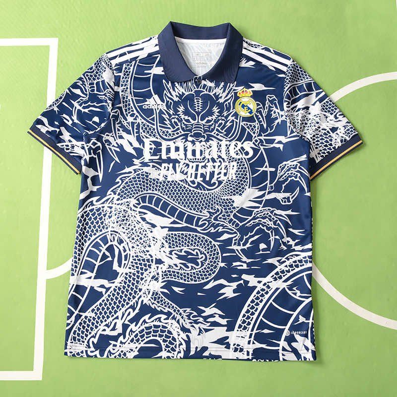 Real Madrid 2024 Blue Dragon Edition T-shirt