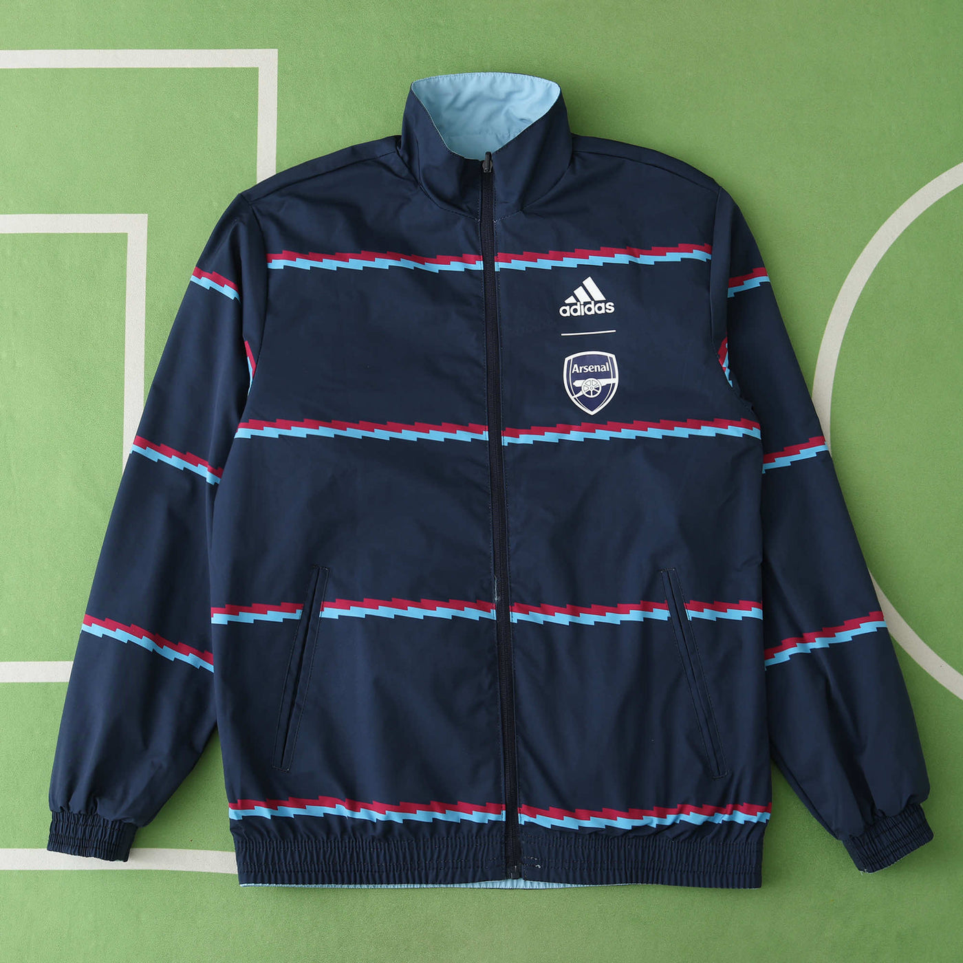 Arsenal Blue Reversable Windbreaker