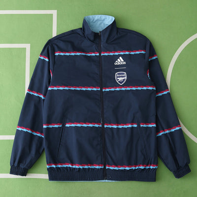 Arsenal Blue Reversable Windbreaker