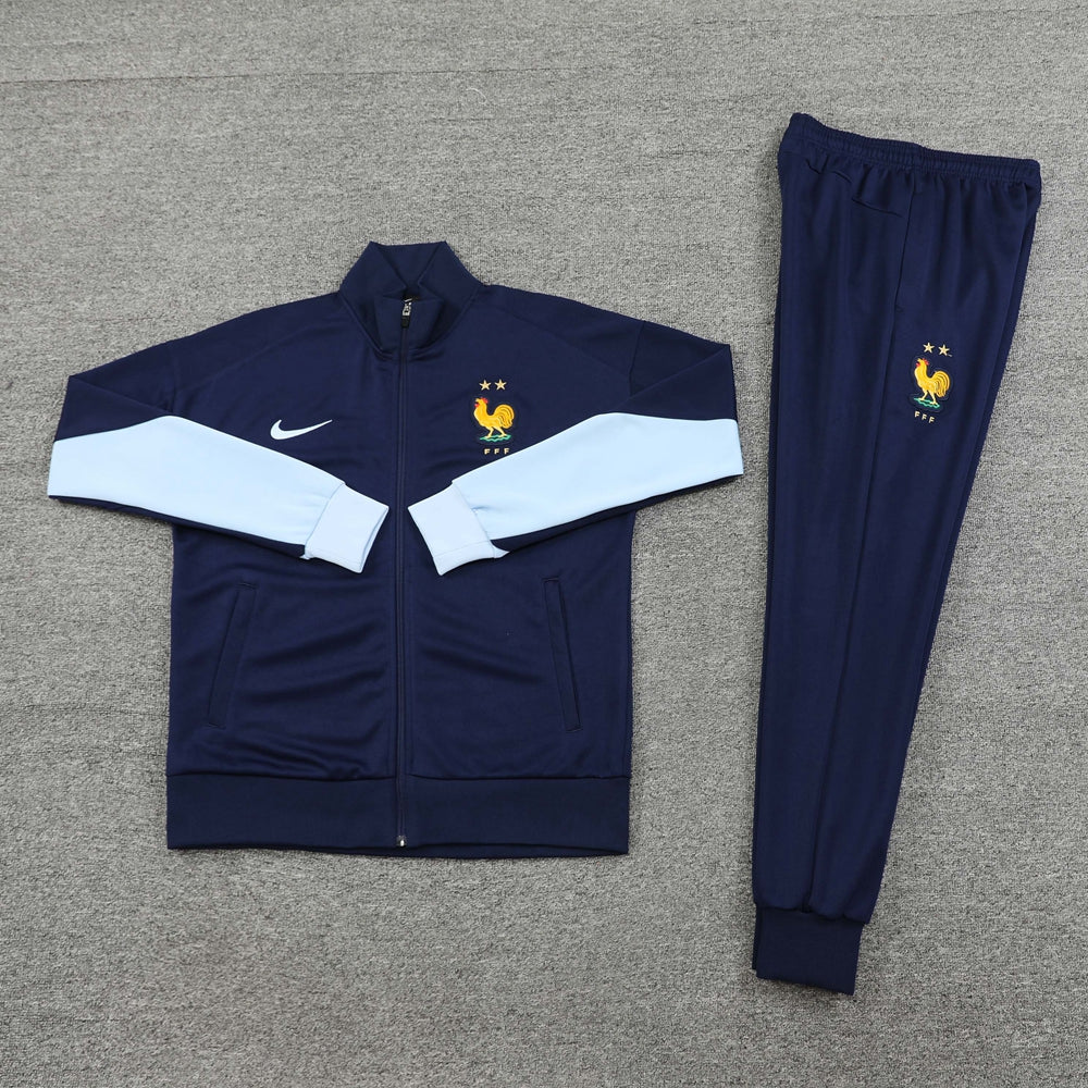 France Tracksuit 24-25 Blue Mix