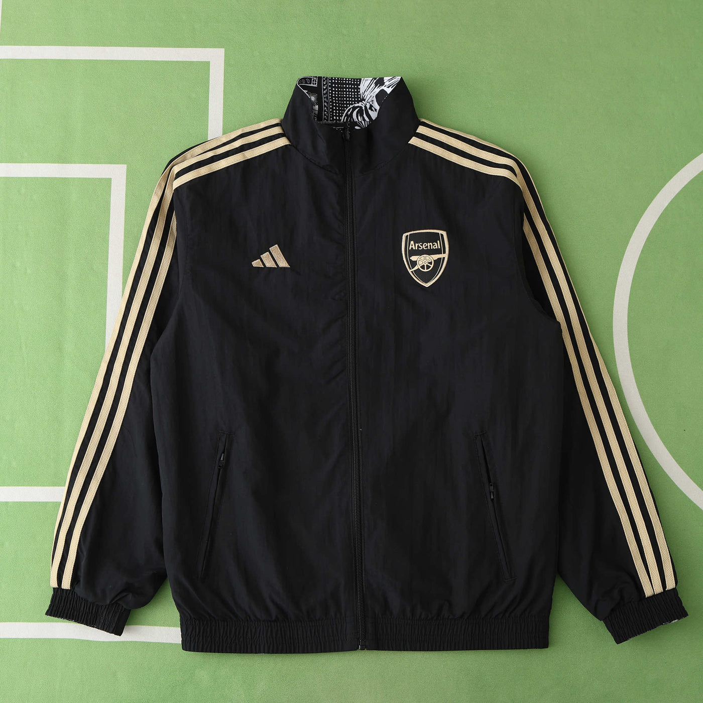 Arsenal Ian Wright Reversable Windbreaker
