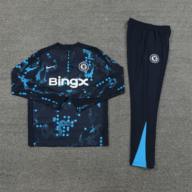 Chelsea 24/25 Dark Blue Paint Splatter