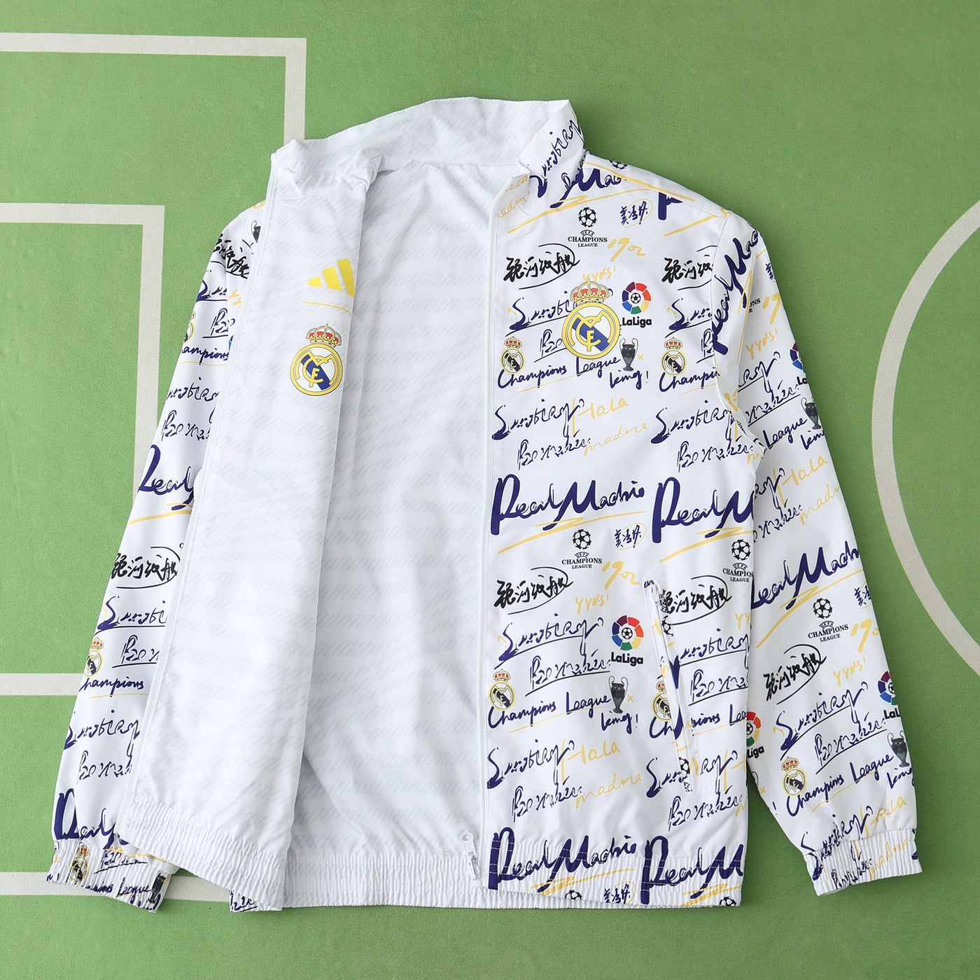 Real Madrid Graphic Reversable Windbreaker