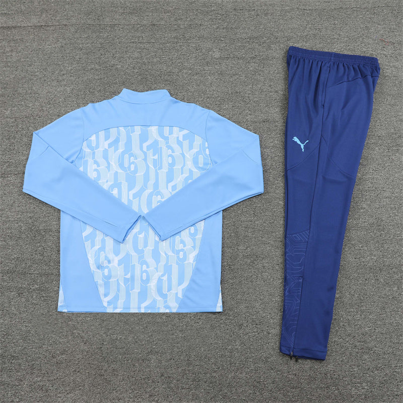Manchester City Blue Pattern Tracksuit