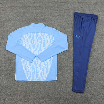 Manchester City Blue Pattern Tracksuit
