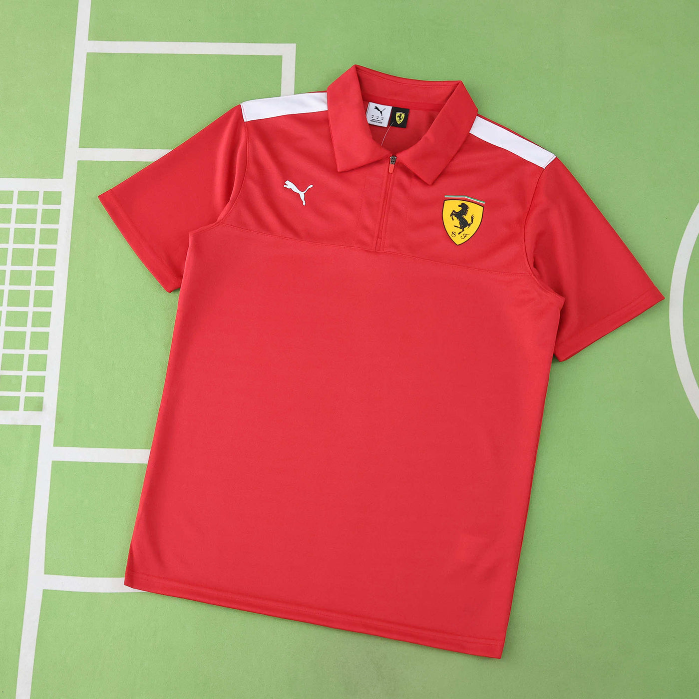 F1 Ferrari Red Zip-up