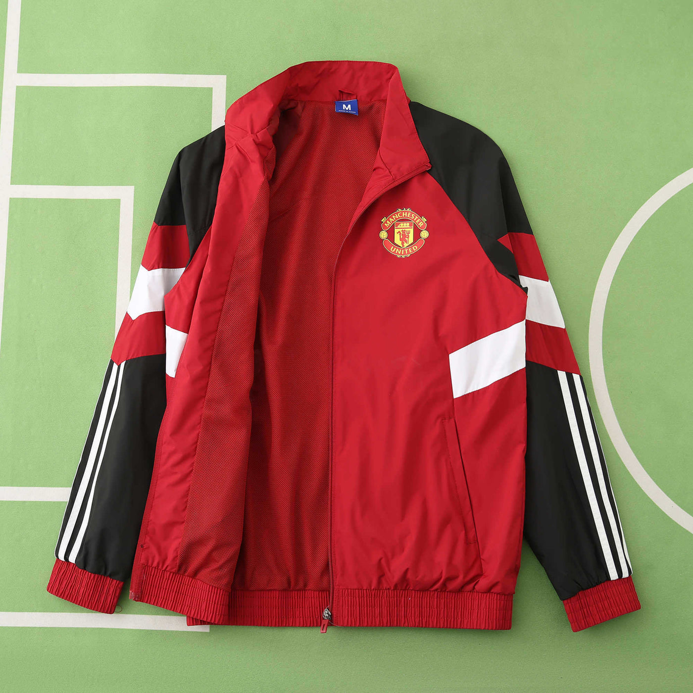 Manchester United 25/26 - Red/Black Windbreaker